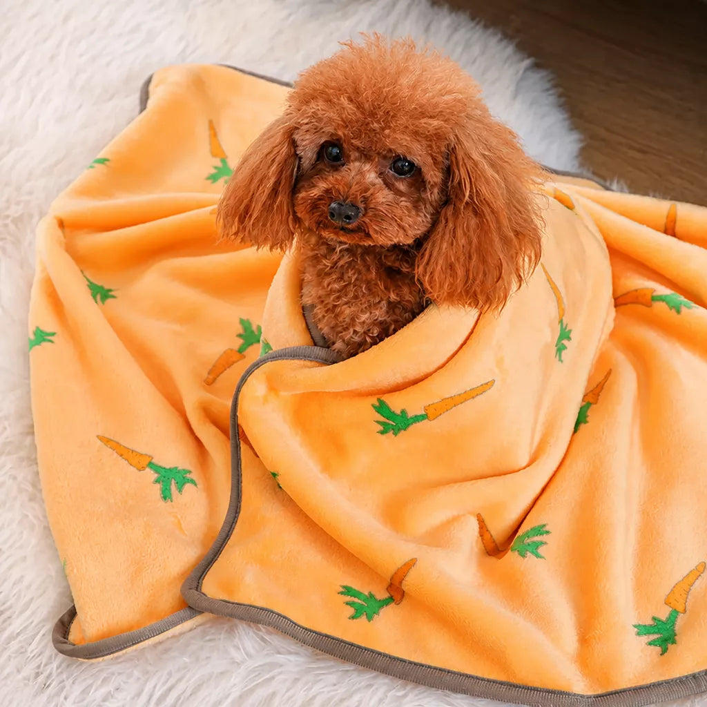 Fleece Pet Blanket for Dogs and Cats