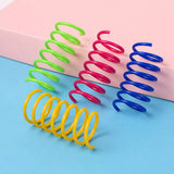 Plastic Spring Cat Toy