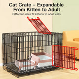 Enclosed Cat Litter Box with Scoop