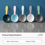 Pet Food Measuring Scoop with Bag Clip