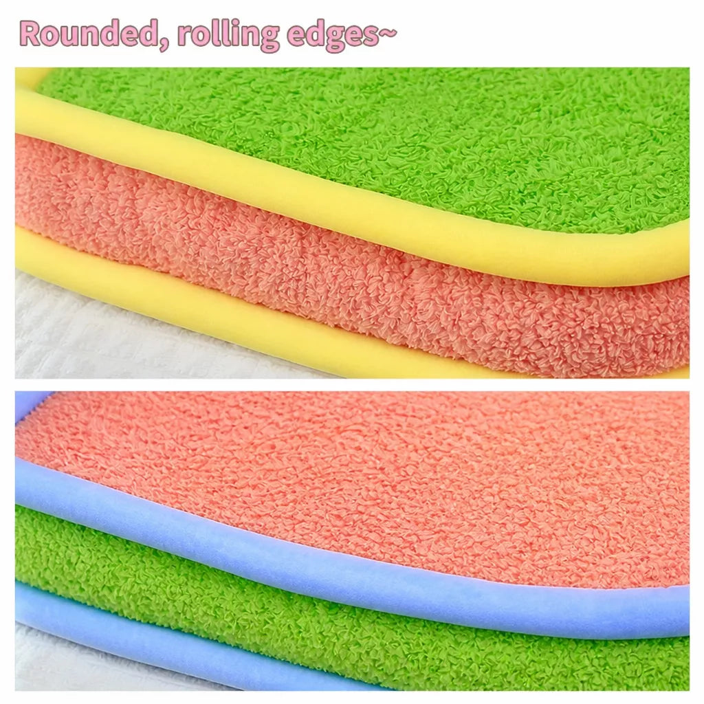 Colorful Plush Pet Bed for Dogs and Cats