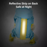 Hooded Reflective Dog Raincoat