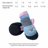 Nylon Dog Boots for Small Dogs – Soft Sole, Stay-On Design
