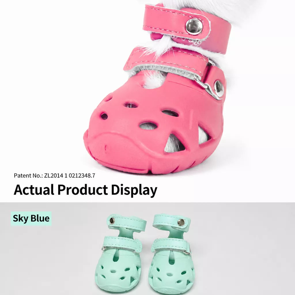 Dog Clog-Style Shoes for Outdoor Walks