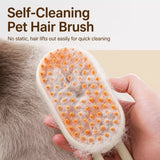 Rechargeable Spray Grooming Brush for Cats and Dogs