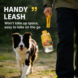 Portable Foldable Dog Water Bottle for Walks and Travel