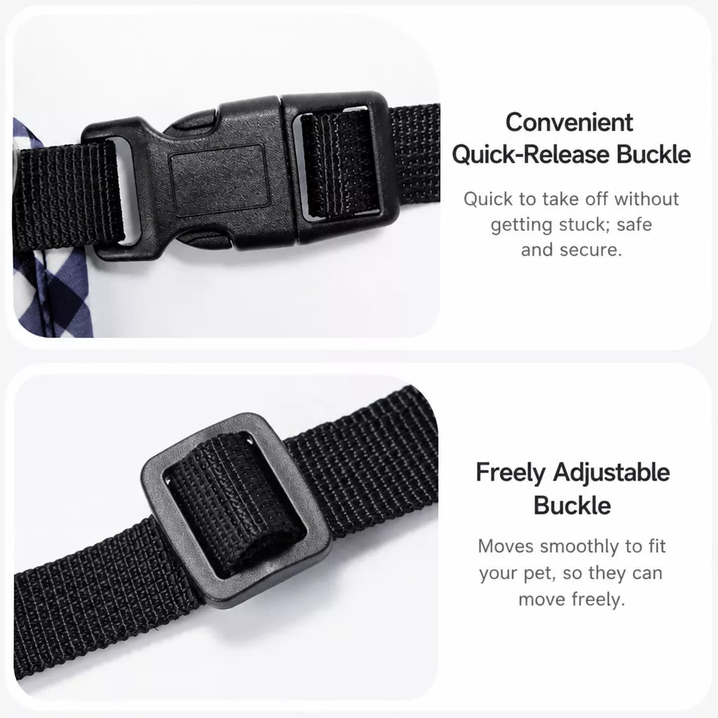 Dog Harness with 6.6-Ft Leash