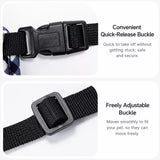 Dog Harness with 6.6-Ft Leash