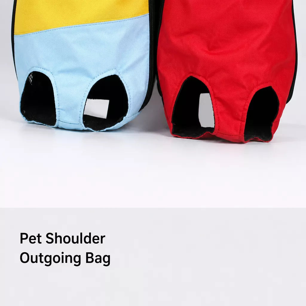 Front-Carry Pet Carrier Backpack for Small Dogs and Cats