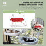 Cat Window Hammock with Suction Cup Mount