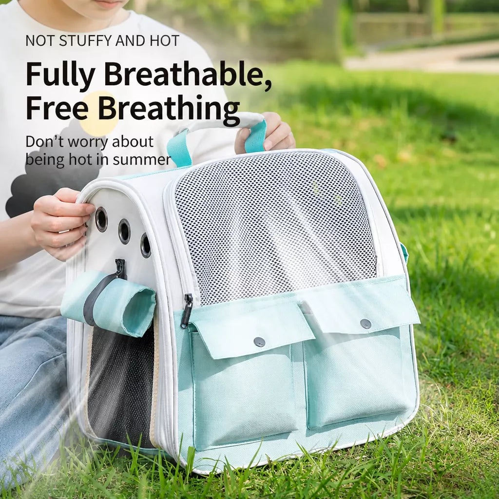 Breathable Cat & Small Pet Carrier Backpack
