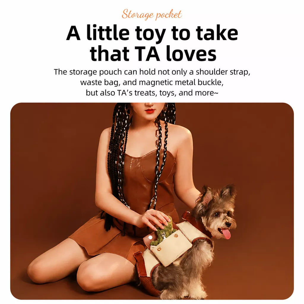 Nylon Pet Shoulder Carrier Bag for Small Dogs