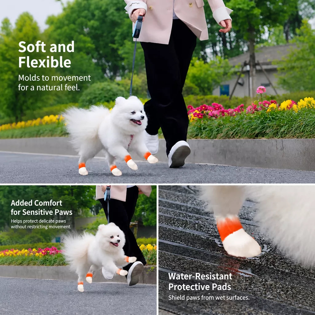 Disposable Dog Paw Covers for Outdoor Walks