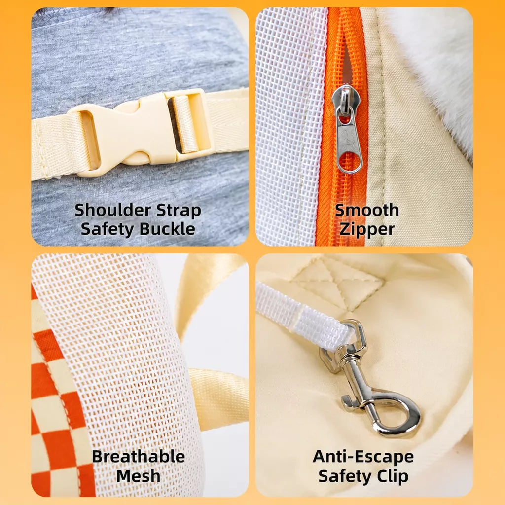 Pet Backpack Carrier for Cats and Small Pets