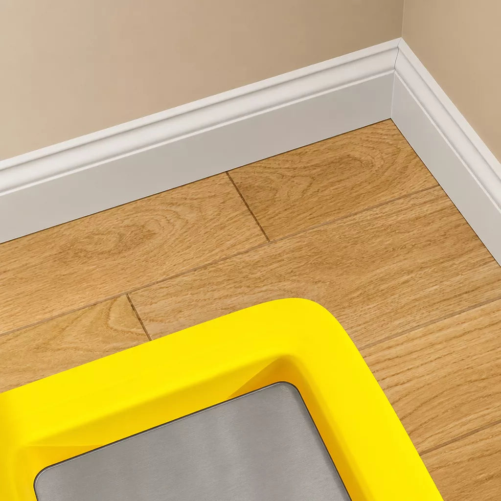 Plastic Dog Potty Tray with Grid Insert