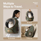 Pet Carrier Backpack with Panoramic Window