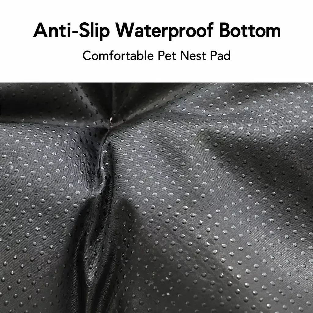 Rectangular Padded Pet Bed for Dogs and Cats
