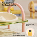 Pet Slow Feeder Bowl with Wide Opening