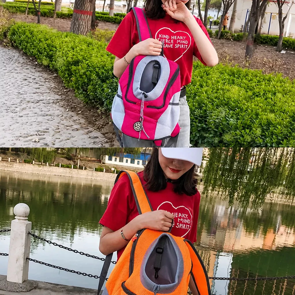 Breathable Pet Carrier Backpack for Small Dogs and Cats