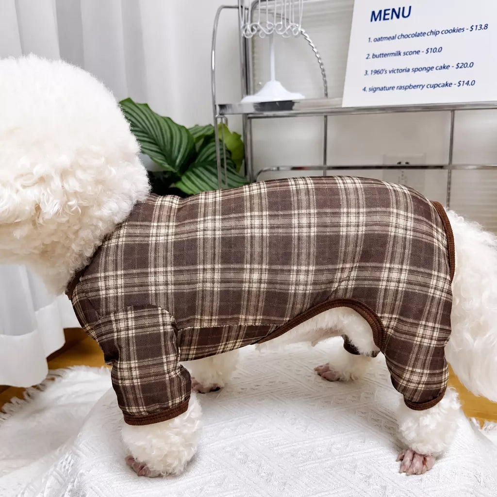 Striped Mesh Four-Leg Summer Shirt for Dogs