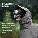 Four-Leg Rain Jacket for Medium to Large Dogs