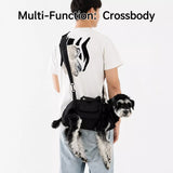 Convertible Pet Carrier Backpack and Shoulder Bag