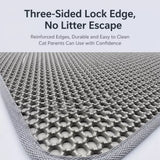 Double-Layer Cat Litter Mat