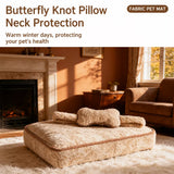 Plush Washable Pet Bed Mat