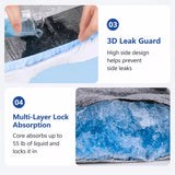 Disposable Dog Diapers for Male and Female Dogs