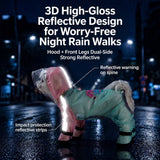 Waterproof Four-Leg Raincoat for Small Dogs
