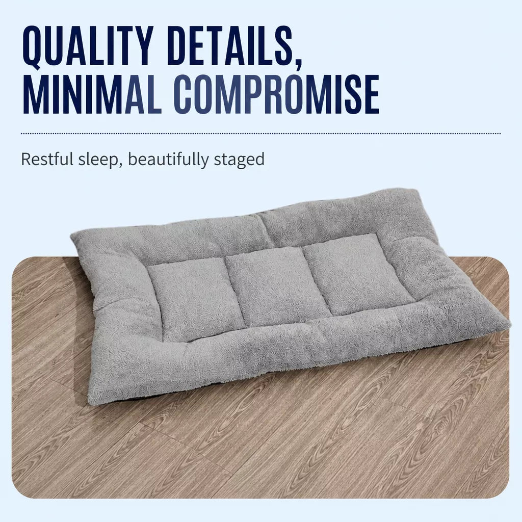 Gray Techno-Fabric Bed for Dogs & Cats