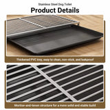 Stainless Steel Dog Potty Tray