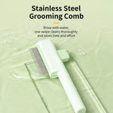 Self-Cleaning Deshedding Comb for Cats & Dogs