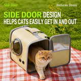Breathable Pet Carrier Backpack for Cats and Small Dogs