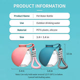 Portable Foldable Dog Water Bottle for Walks and Travel