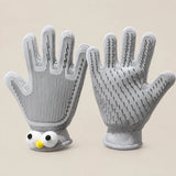 Double-Sided Pet Grooming Glove for Cats and Dogs