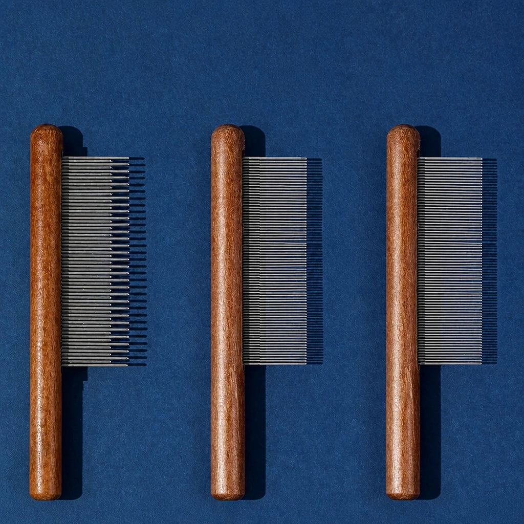 Wooden Cat Grooming Comb for Detangling and Loose Hair