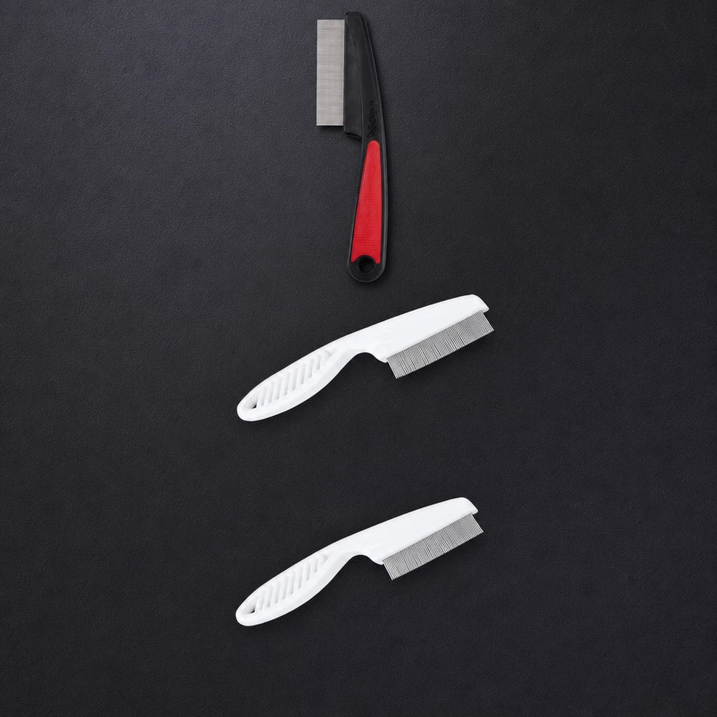 Fine-Tooth Flea Comb for Cats and Dogs