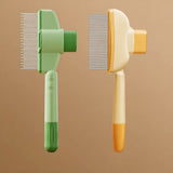 Self-Cleaning Detangling Brush for Cats and Dogs