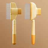 Self-Cleaning Detangling Brush for Cats and Dogs