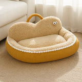 Semi-Enclosed Cat & Dog Bed with Removable, Washable Design