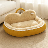 Semi-Enclosed Cat & Dog Bed with Removable, Washable Design