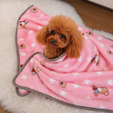 Fleece Pet Blanket for Dogs and Cats