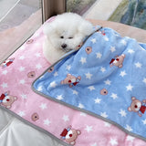 Fleece Pet Blanket for Dogs and Cats