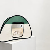 Portable Foldable Pet Tent Bed for Cats and Small Dogs