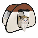 Portable Foldable Pet Tent Bed for Cats and Small Dogs