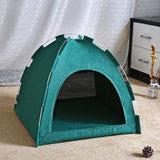 Foldable Pet Tent House with Washable Cover