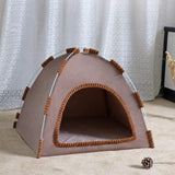 Foldable Pet Tent House with Washable Cover