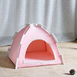 Foldable Pet Tent House with Washable Cover