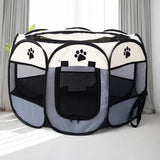 Foldable Octagonal Pet Tent for Cats & Dogs